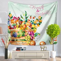 리빙쉘텐트 초대형 거실형 돔 쉘터 화려한 꽃 태피스트리 벽걸이 아시아 열대 벽 거실 침실 그림 캠핑 텐트 여행 패드, [01] 150X200, [05] 6