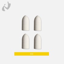 드레멜 422 펠트광택팁 9.5mm 4개입 로터리툴액세서리, 단품
