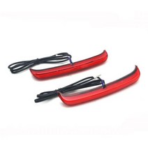 할리 데이비슨 튜닝 파츠 2014-2022 LED 후면 추적기 새들백 조명 실행 브레이크 회전 신호 투어링 킹 CVO 일렉트라 글라이드 FLH/FLT Harley Touring R, B, 1개