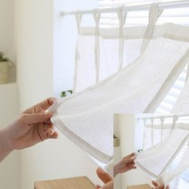 내츄럴 피스 바란스 싱크대가리개 발란스커튼