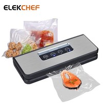 업소용진공포장기 포장기계 대형 가정용 세이버 ELEKCHEF 진공 씰링 가방이있는 자동 실러 포장기 Sous Vi, 01 EU 플러그_01 220-240V 50-60Hz