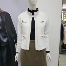 Abfz DP01 골드 버튼 자켓형 니트 가디건 AFW5HY33G