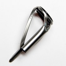 루어낚시대 오리지널 후지 탑 팁 MN 스테인레스 스틸 스피닝 또는 캐스팅 낚싯대 2 개, 2.CCMNAT(FrostedSilver - 5-1.8