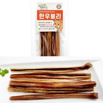 멍도락 한우불리 천연콜라겐 오래먹는껌 100%한우우신 강아지수제간식, 한우불리스틱 중형, 1개, 50g