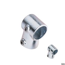 다용도 파이프클램프 32A 42.4MM 실버 파이프고정클램프 파이프조인트 고정클램프