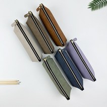 스웨이드PU펜파우치 스웨이드필통 가죽필통 필통 스웨이드파우치 가죽파우치 연필파우치 펜파우치 포켓필통 슬림필통 아이비스, 퍼플