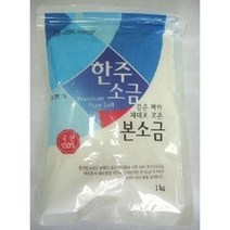 한주소금 본소금 1kg 1박스(16개), 1개