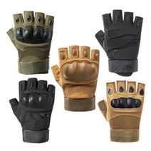 바이크장갑 오토바이 반장갑 모음 클래식 너클가드, I타입-브라운