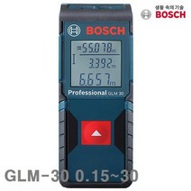 측정기 보쉬 GLA-30 0.15-30 ±2 인테리어 미니 골프 방수 공사 측기사 레이저 거리 (C100)