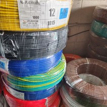 UL1015 AWG12 1M 절단판매 무료배송/600V-105도/리더와이어/리드전선/색상선택, 흑색(BK)
