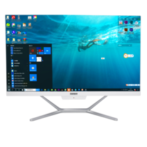 데스크탑 컴퓨터 쿼드 코어 인텔 i7 8565U 올인원 PC 게임 24 인치 1920*1080 모니터 DDR4 m.2 SSD 윈도우, 07 16G RAM 1TB SSD, 01 G4560