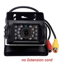 자동차 후방 카메라 1224v IR LED CCD 백업 주차 캠 야간 투시경 와이드 앵글 방수 트럭 버스용, Model 1