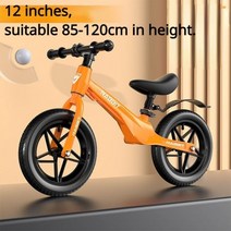 빠른 해외직구 14 인치 밸런스 자전거 페달 없는 스쿠터 남아 여아 2-8 세 어린이, 12inch A5
