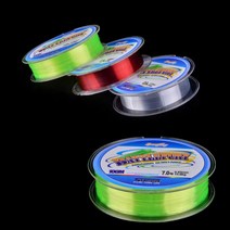 3중 고강도 100미터 나일론 낚시줄 라인 광어낚시 모노줄 선상갈치낚시채비, 낚시줄 레드2호