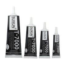 초강력 금속접착제 에폭시 용접 배관 쇠 접착제 15ML 110ML 유니버설 접착제 T-7000 SUXUN 검은 색 접촉 전, 02 T7000 25ML 1PC