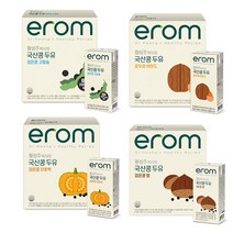 이롬 황성주 국산콩 두유 단호박/호두와 아몬드/고칼슘/밤 16입 * 4박스, 64팩, 190ml