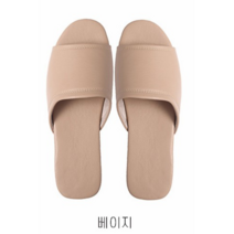 키밍 호텔 럭셔리 가죽 슬리퍼 실내화 거실화 하우스 H2522, 여성37-38 / 베이지, 쿠팡 그레이프마켓 본상품선택, 베이지