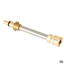 세차물대포 고압 세척기 건용 10cm 스피어로드 랜스 어댑터 1/4 퀵 커넥션 Karcher Lavor Bosch Nilfisk, 06 S6
