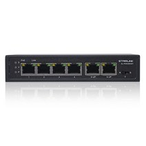 [유비큐넷] STARLINK SL-POE5604DT [스위칭허브/6포트/100Mbps/PoE+]