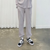 아도르클래식 오션스 플리츠 세미 와이드 스판 조거 팬츠