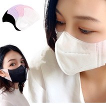 100매 국내생산 새부리형 호랑이마스크 어린이용/성인용 3D입체형 4중 MB필터 대형, 01_새부리형성인블랙100매(16세~성인)