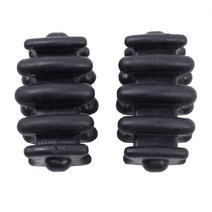 2pcs/set bow 사지 댐퍼 양궁 활 안정기 댐퍼 소음기 고무 복합 활 사지 스태빌라이저 댐퍼 사지 소음기