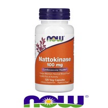 나우푸드 낫토키나제 효소 100mg 120캡슐