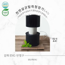 카본참숯황토편백 새집증후군제거방법 천연살균탈취청정기 SAN 검재ENG, SAN0(제로) - (산1기능+세련된디자인)