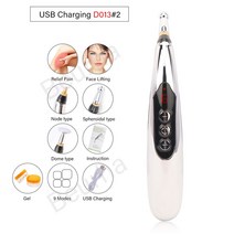 USB 충전식 경락 에너지 펜 전자 침술 레이저 치료 힐링 마사지 통증 완화, 03 D013-2