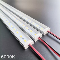 스카니아 라이트 안개등 1-28 개/몫 투명한 perfil aluminio led 커버 LED DC12V 5730 SMD 36LEDs 알루미늄, 06 6 piece, 03 Transparent U 6000K