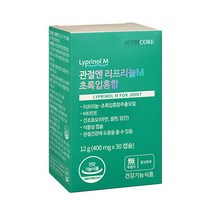 뉴트리코어 관절엔 리프리놀M 초록입홍합, 1박스, 30캡슐