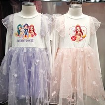 [로엠걸즈(아동)] 로엠걸즈 NC15 ★쥬쥬데일리 나염 원피스 RGOM22W2J
