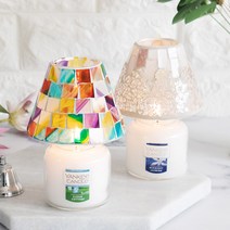 양키캔들 스몰자 향초 모자이크 자쉐이드 선물세트, 02 펄 크래클623939 34, 11 핑크 샌드