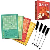 도매플레이스 공간지각력 채우기 W168A7E 집중력 모자익스Mosaix 굴려 문제해결 보드 8세이상 지능 주사위를 영역 게임 퍼즐 어린이 교육 보드게임