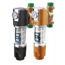 농촌 지하수 필터 소형 모래 정화 정수 정수기 가정용 폐수 정화기 대용량 석회수 여과기 수도, 더블 워치 오토매틱 모델