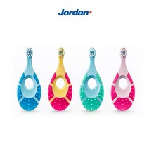 조르단 영유아 칫솔 1단계, 랜덤발송, 2개