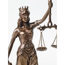 정의의여신상 법원 법률사무소 법조인 장식 정의 그리스 여신 소품, 전투 33cm