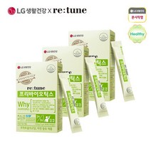 LG생활건강 리튠 프리바이오틱스 프락토올리고당 5g 30포 (30일분)X3개