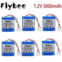 청소기 호환 배터리 IRobot Braava 380 380T 민트 5200 5200B 5200C 진공 스위핑 robot1-10개 Ni-MH 팩 7.2V 3000mAh 신제품, 4개