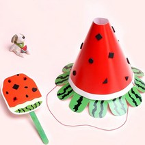 [아트랄라]수박이되어요(4개) 과일만들기 여름과일 수박만들기, 단품