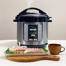 슈베린 멀티압력쿠커 6L 닭백숙 압력솥 돼지수육 압력솥 멀티쿠커