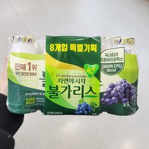 남양 마시는 불가리스 포도 기획 150ML X 8입 x 1개 일반포장, 종이박스포장
