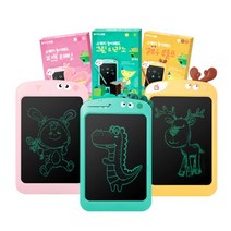 놀이자신감 스케치 놀이패드 8.5인치 전자노트 그림패드 드로잉보드, 그린 티라노