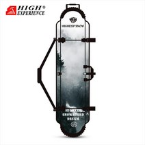 겨울시즌 스노우 보드 데크 가방 백 스킨 슈프림 베니어 만두 원 숄더 스, 숲, 165x30cm