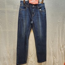 [잠뱅이] 봄신상품여)오비안밴드 시계포켓 절개 바이오스톤 올약워싱 일자청바지AN1DIG258