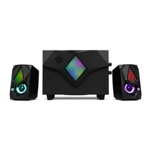 G GOON GS4000 2.1채널 PC스피커 LED라이트, 본상품