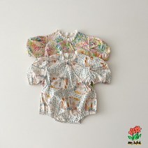 (베베S M) 피크닉슈트 베이비 여아 100일 200일 돌아기 선물