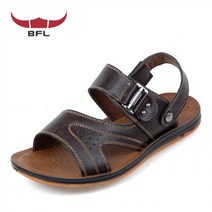 [BFL] BFL 301 브라운 캐주얼 가죽샌들