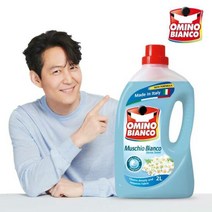 오미노비앙코 무스키오비앙코 일반드럼겸용 액상세제 화이트머스크향, 2L, 1개