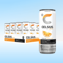 셀시어스 오리지널 스파클링 오렌지 325ml 6can 피트니스 드링크